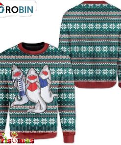 Shark Ugly Christmas Sweater – Xmas Ugly Sweater RB1696