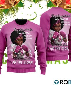 She Whispered Back I Am The Storm Ugly Christmas Sweater RB2427