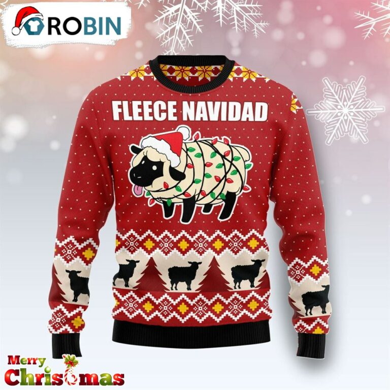 Sheep Merry Christmas Ugly Christmas Sweater – Xmas Ugly Sweater