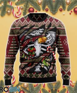 Skeleton Ugly Christmas Sweater RB4395