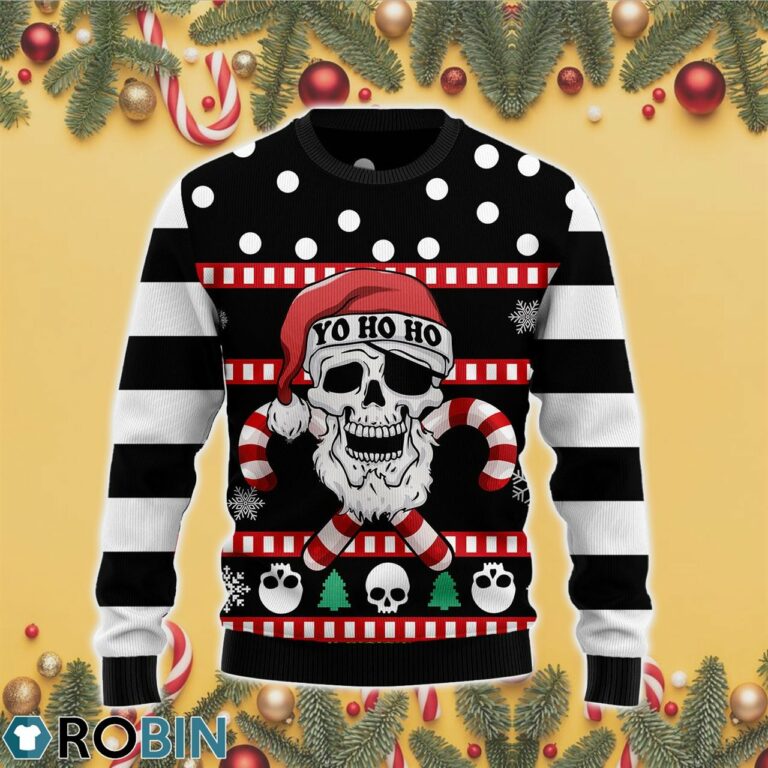 Skull Creepmas Ugly Christmas Sweater RB4382