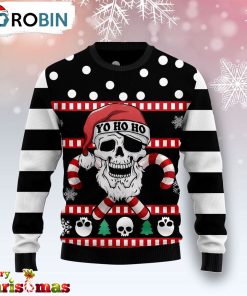 Skull Creepmas Ugly Christmas Yall Ugly Christmas Sweater – Best Gift For Christmas