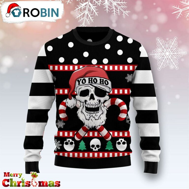 Skull Creepmas Ugly Christmas Yall Ugly Christmas Sweater – Best Gift For Christmas