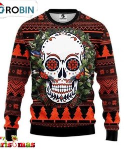 Skull Ugly Christmas Sweater – Xmas Jumper Holiday Pullover