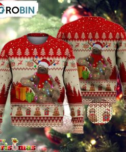 Sloth Merry Christmas Ugly Christmas Sweater – Retro Christmas Sweater