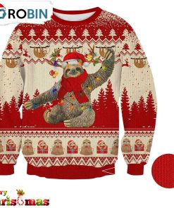 Sluth Christmas Funny Ugly Christmas Sweater – Xmas Jumper Holiday Pullover