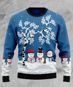 Snowman Beauty Ugly Christmas Sweater RB4342