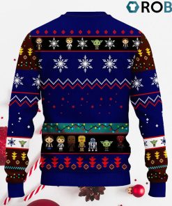 Star Wars Dark Vader Ugly Christmas Sweater Red