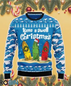 Surfer Swell Ugly Christmas Sweater RB4432