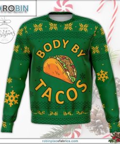 Tacos Ugly Christmas Sweater