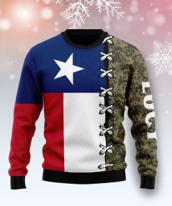 Texas Camo All Over Printed Ugly Sweatshirt, Sweater