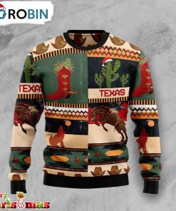 Texas Christmas Ugly Christmas Sweater – Gift For Christmas