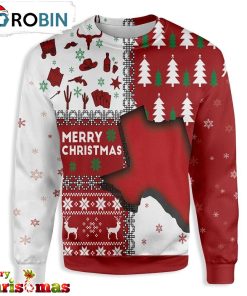 Texas Merry Christmas Ugly Christmas Sweater – Christmas Outfits Gift