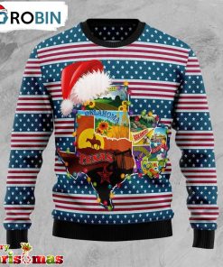 Texas Xmas Ugly Christmas Yall Ugly Christmas Sweater – Best Gift For Christmas