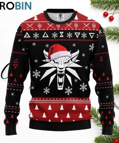 the witcher ugly christmas sweater 1 pdv2my