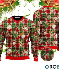 This Is My First Christmas 3D Print Ugly Christmas Sweater RB4020