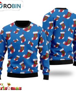 This Is My Funny Santa Sock Pattern Ugly Christmas Sweater – Lover Xmas Sweater Gift This Is My Funny Santa Sock Pattern Ugly Christmas Sweater – Lover Xmas Sweater Gift