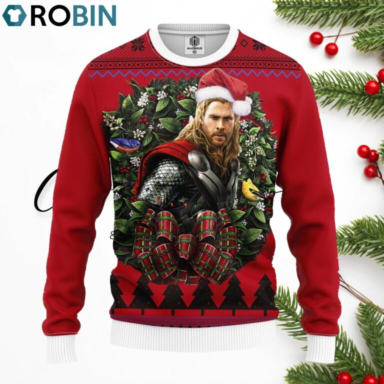 Thor Noel Merry Christmas Ugly Christmas Sweater