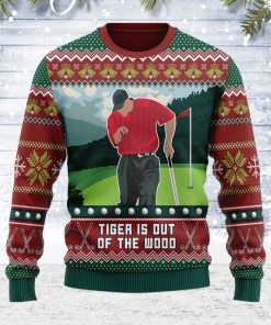 Tiger Is Out Of The Wood Christmas Ugly Sweatshirt, Sweater