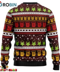 Time For Beer Ugly Christmas Sweater