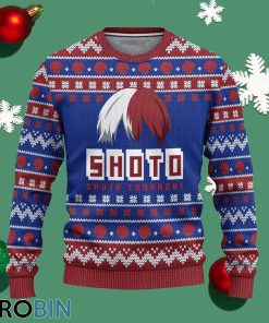 todoroki my hero academia anime ugly christmas sweater xmas gift 1 pd1x5i