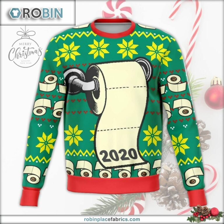 Toilet Paper Shortage 2020 Ugly Christmas Sweater