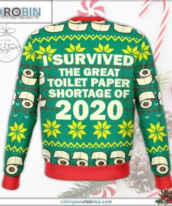 Toilet Paper Shortage 2020 Ugly Christmas Sweater