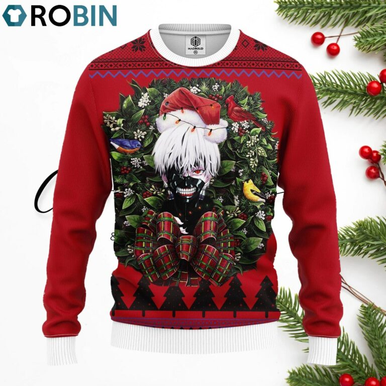 Tokyo Ghoul Noel Merry Christmas Ugly Christmas Sweater