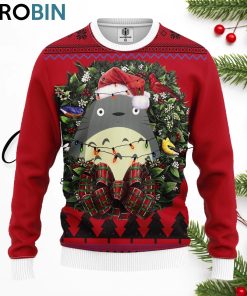 Totoro Noel 1 Merry Christmas Ugly Christmas Sweater