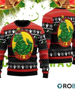 Tree Rex 3D Print Ugly Christmas Sweater RB4503 Tree Rex 3D Print Ugly Christmas Sweater RB4503
