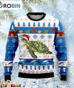 Turtle Xmas Ugly Christmas Sweater – Lover Xmas Sweater Gift – Xmas Ugly Sweater RB8001