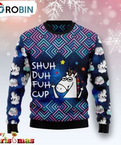 Unicorn Galaxy Cool Ugly Christmas Sweater – Lover Xmas Sweater Gift – Xmas Ugly Sweater RB5108
