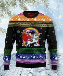 Unicorn LGBT Christmas Ugly Sweatshirt, Sweater