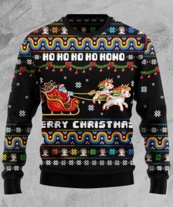 Unicorn Merry Christmas Ugly Christmas Sweater RB4442