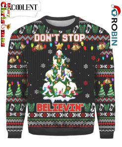 Unicorn Pew Pew Ugly Christmas Sweater – Christmas Outfits Gift RB8227