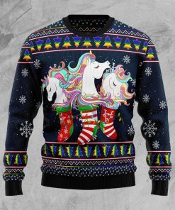 Unicorn Socks Xmas Ugly Christmas Sweater RB4442