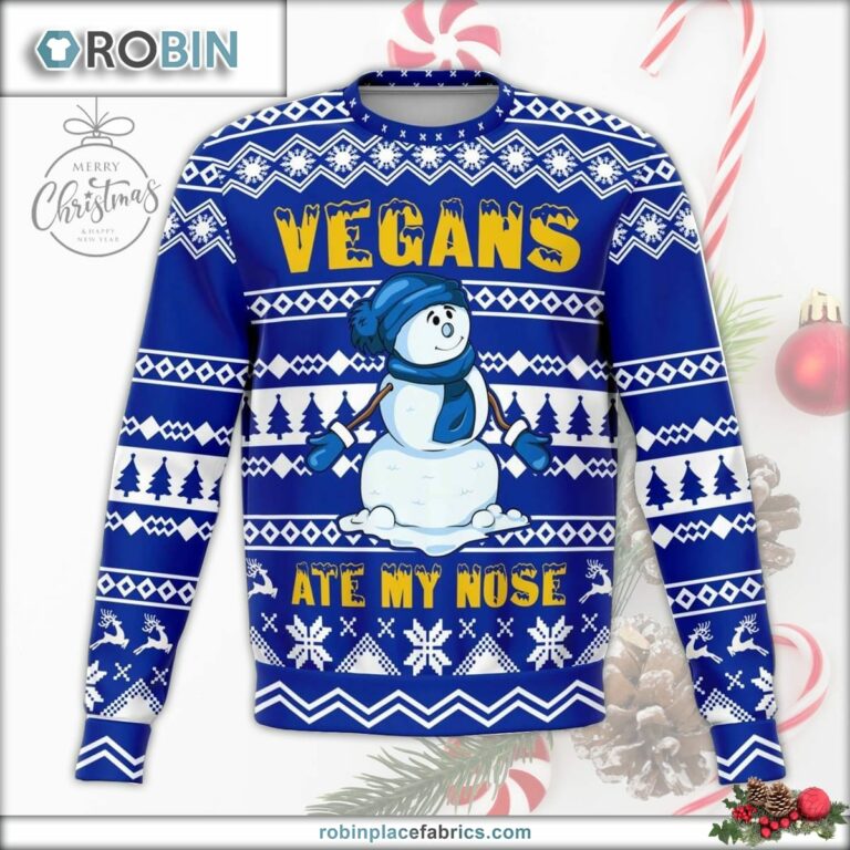 Vegans Ate My Ugly Christmas Sweater