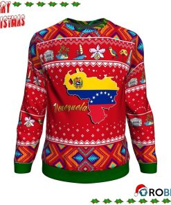 Venezuela Christmas Ugly Sweatshirt, Sweater