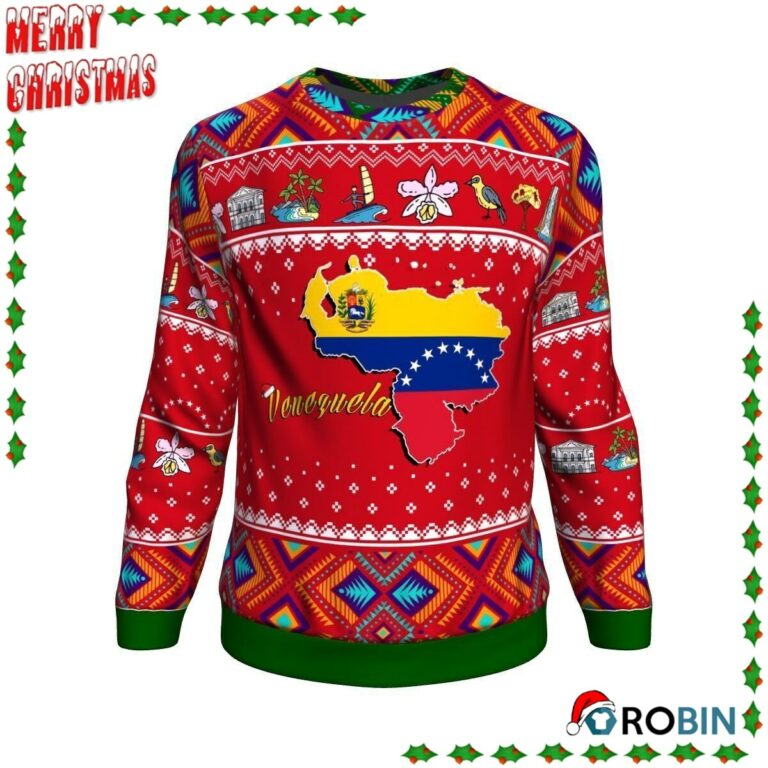 Venezuela Christmas Ugly Sweatshirt, Sweater