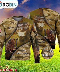 Veteran American Flag Ugly Christmas Sweater – Xmas Ugly Sweater RB3165