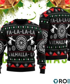 Viking Valhalla Xmas Ugly Christmas Sweater RB2445