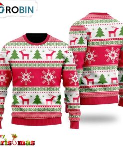 Vintage Holiday Time Pattern Ugly Christmas Sweater – Lover Xmas Sweater Gift RB7072