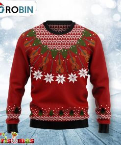 Violin Ugly Christmas Sweater – Gift For Christmas RB7726