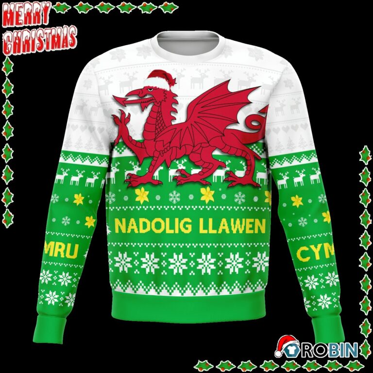 Wales Christmas New Season Ugly Sweatshirt, Sweater