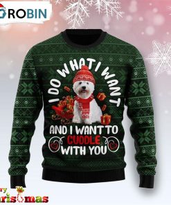 West Highland White Terrier Ugly Christmas Sweater – Christmas Outfits Gift – Retro Christmas Sweater RB8499 West Highland White Terrier Ugly Christmas Sweater – Christmas Outfits Gift – Retro Christmas Sweater RB8499