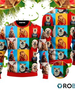 Winter Is Here Dog 3D Print Ugly Christmas Sweater RB4084