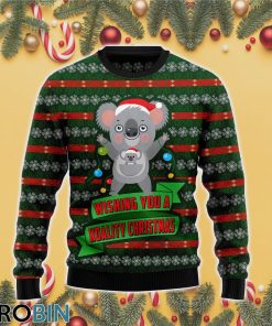 Wishing You A Koality 3D Print Ugly Christmas Sweater RB4098