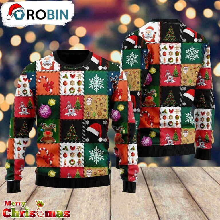 Xmas Fancy Santa Claus Unisex Ugly Christmas Sweater RB4720