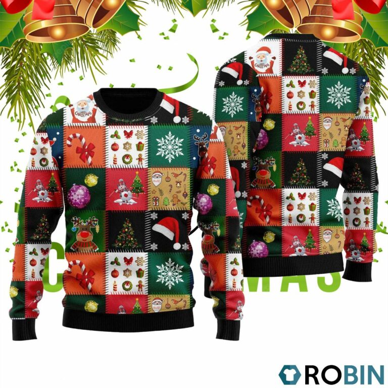 Xmas Fancy Ugly Christmas Sweater RB4332
