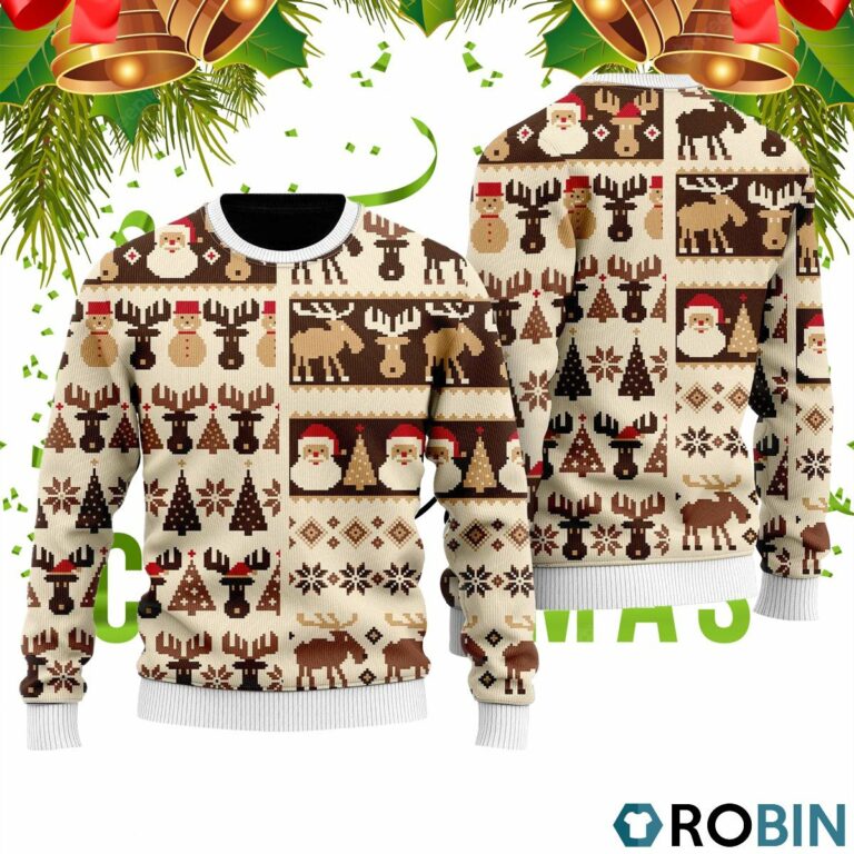 Xmas Fancy Ugly Christmas Sweater RB2040